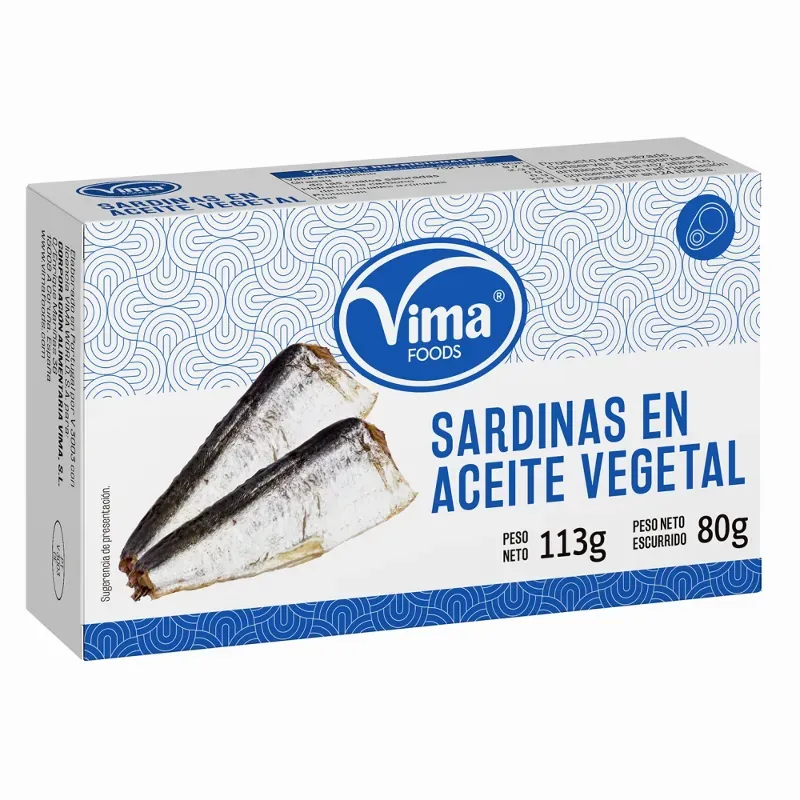 SARDINAS EN ACEITE VEGETAL 113 GR 1001400