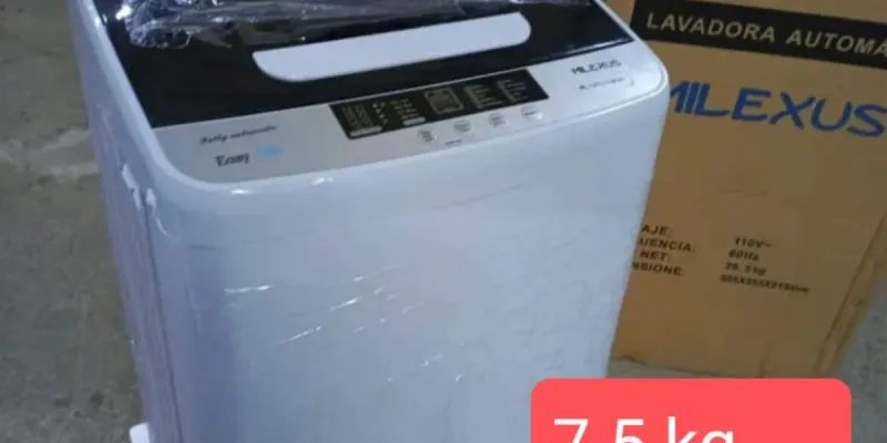 Lavadora automática 7.5 kg Milexus