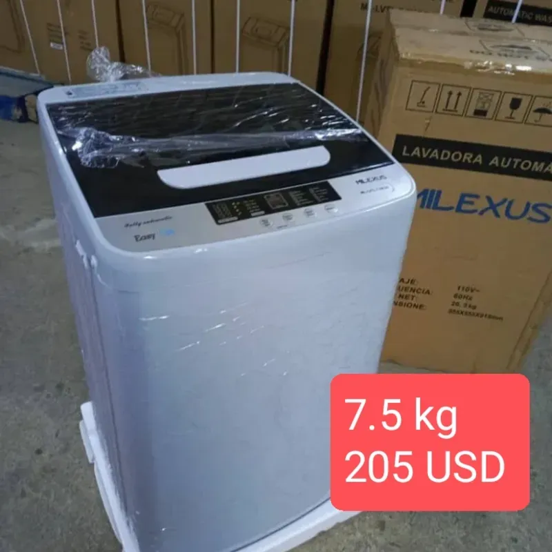 Lavadora automática 7.5 kg Milexus