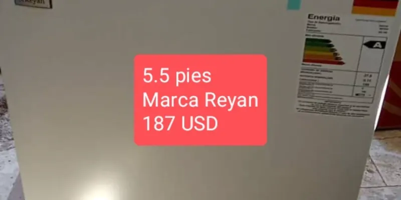 NEVERA 5.5 PIES REYAN BLANCA