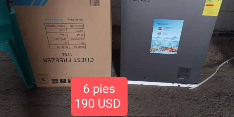 Nevera horizontal Milexus de 6 pies