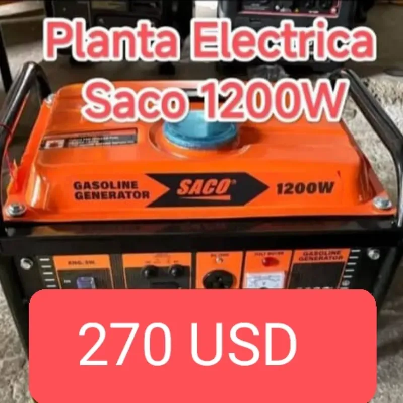Planta eléctrica Saco 1200 W