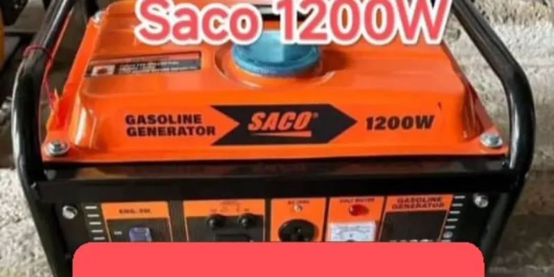 Planta eléctrica Saco 1200 W