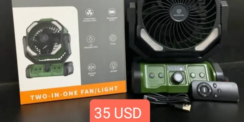 Ventilador recargable