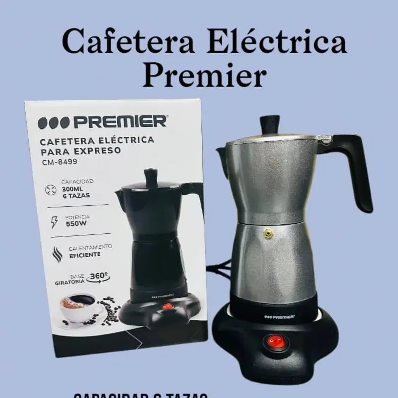 Cafetera Premier 6 tazas 
