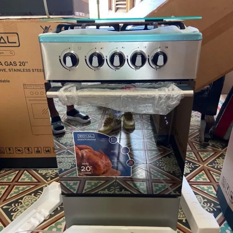 Cocina de horno sin luz ni magneto 