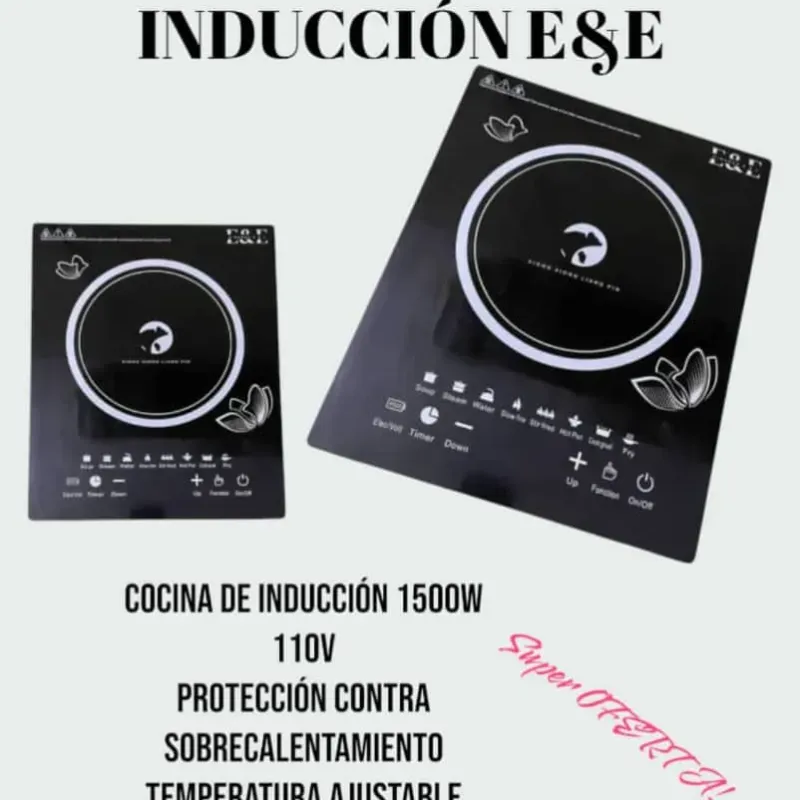 Cocina inducción E&E  1500w