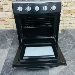 Cocina Milexus con horno ,negra 