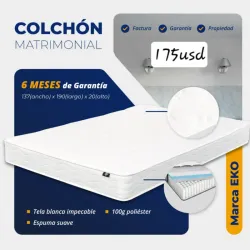 Colchón matrimonial