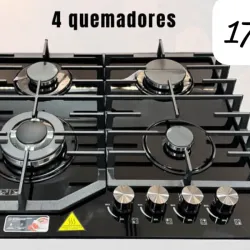 Estufa de 4Q Vitrocerámica Premier Gas /electrica