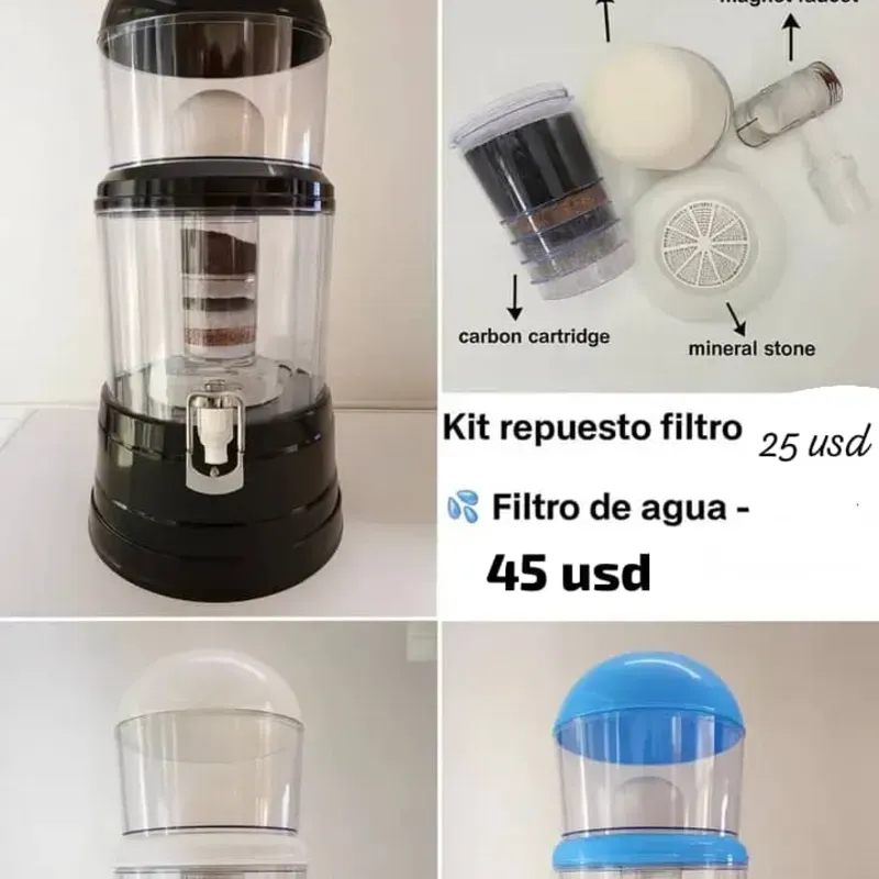 Filtro de agua  y kit de respuestos 