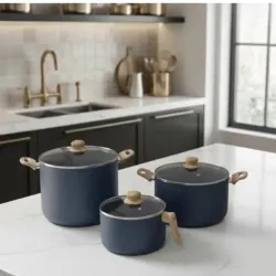 Juego de calderos negros 