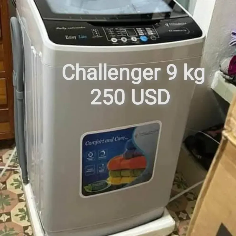 Lavadora automática Challenger 9 kg