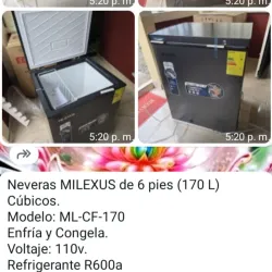 Nevera Milexus 6 pies 