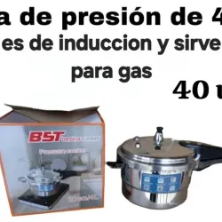 Olla tres válvula 4 L