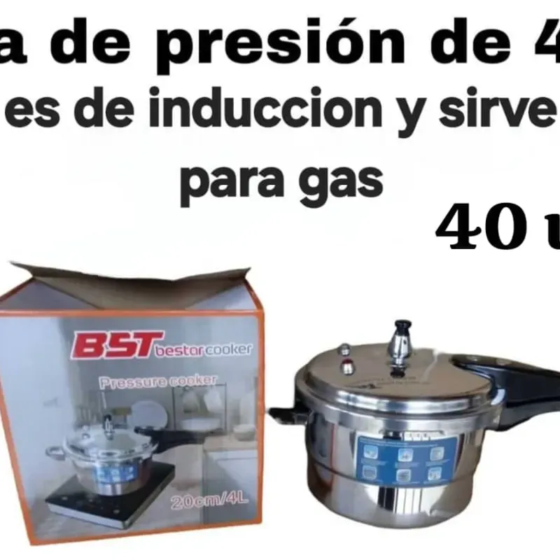 Olla tres válvula 4 L