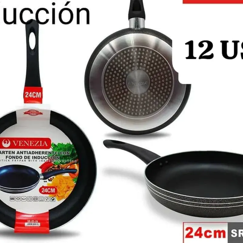 Sartén de inducción sin tapa 24 cm