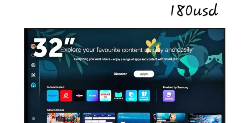 Smart tv 32 pulgadas Premier con  barra de sonido