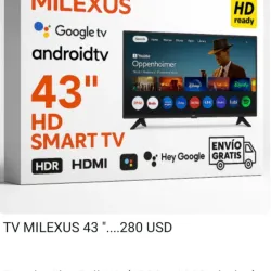 Smart tv Milexus 43 pulgadas 