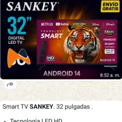 Smart tv Sankey 32 pulgadas 