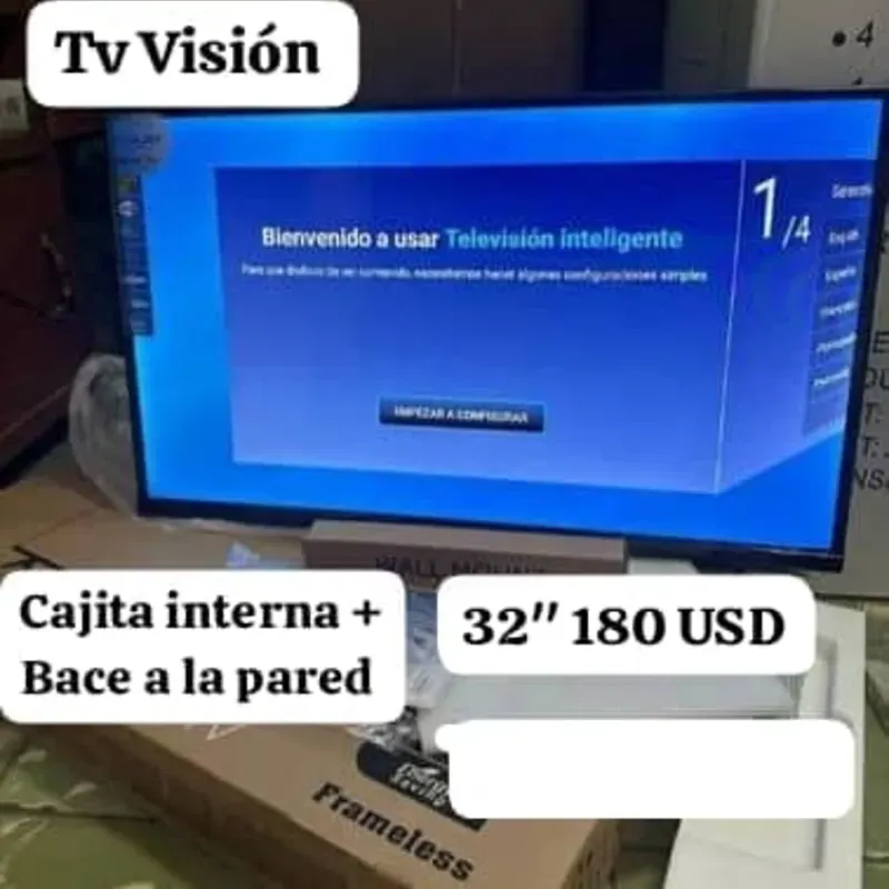 Tv  visión 32 pulgadas 