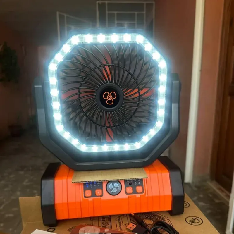 Ventilador recargable F6 