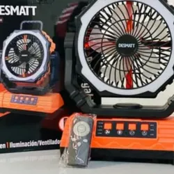 Ventilador recargable f6