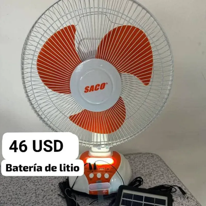 Ventilador Recargable saco 