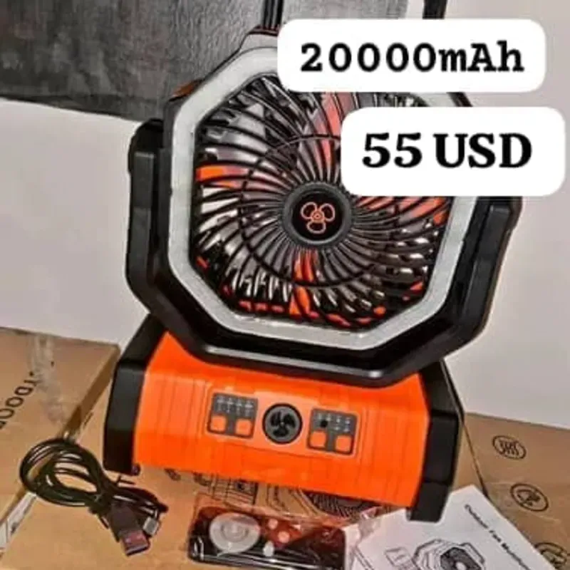 Ventilador recargable 