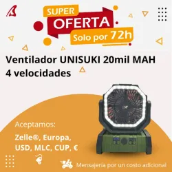 Ventilador Recargable 