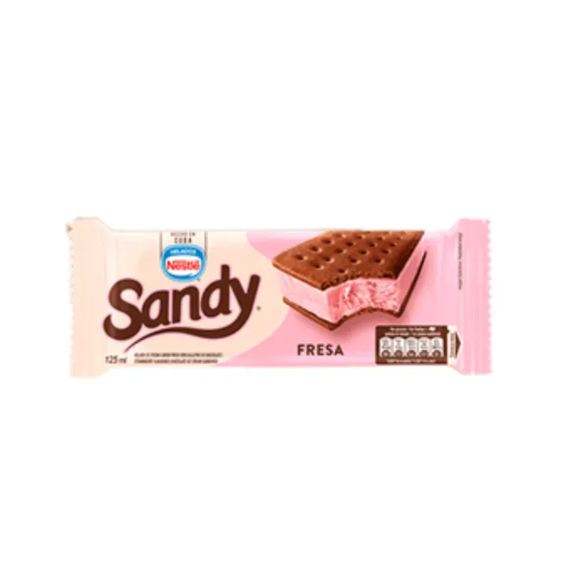 Bocadito de Helado Sandy, Sabor Fresa