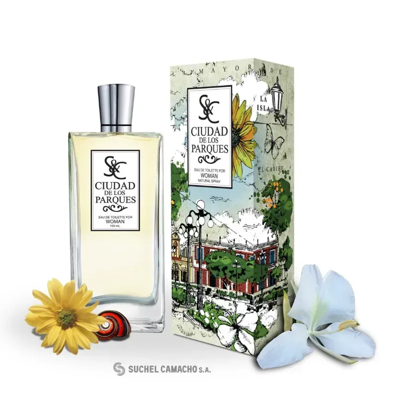 Colección Cuba S&C Ciudad de Los Parques EDT for woman 150mL
