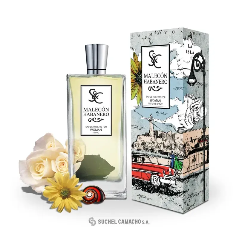 Colección Cuba S&C Malecón Habanero EDT for woman 150 mL