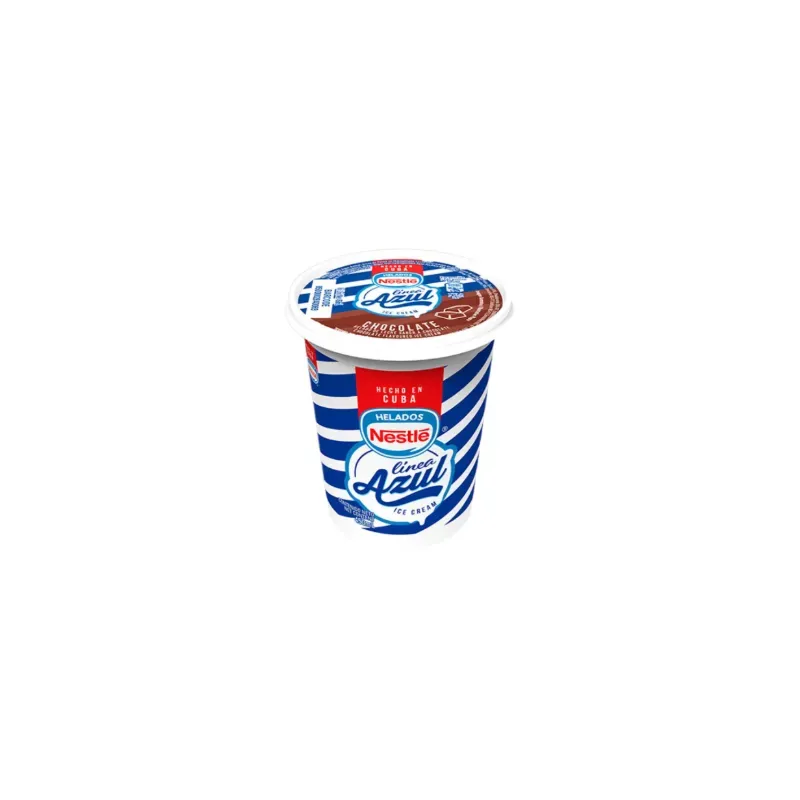 Helado Línea Azul Sabor Chocolate
