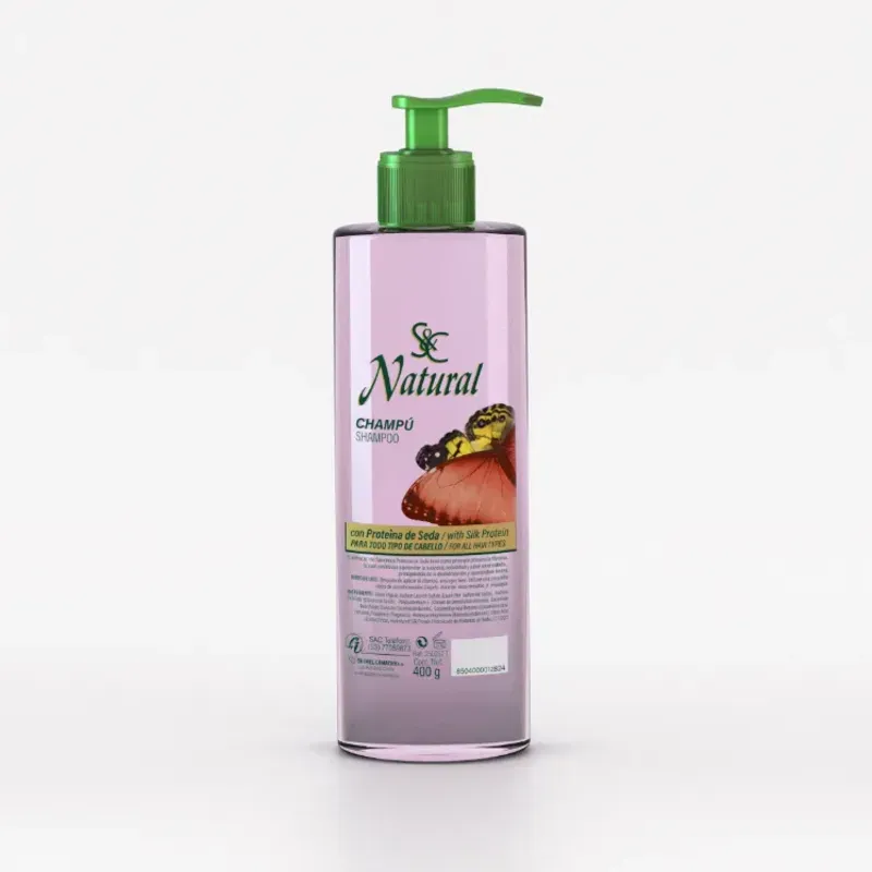 S&C NATURAL CHAMPÚ SEDA 400ML