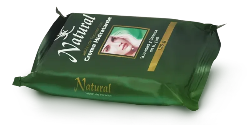 S&C Natural Jabón de Tocador con Crema Hidratante 125g