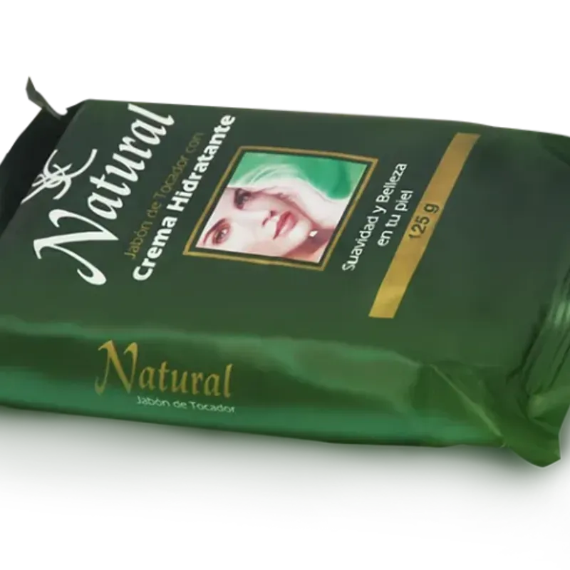 S&C Natural Jabón de Tocador con Crema Hidratante 125g