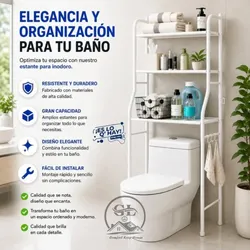 Estante organizador para baño