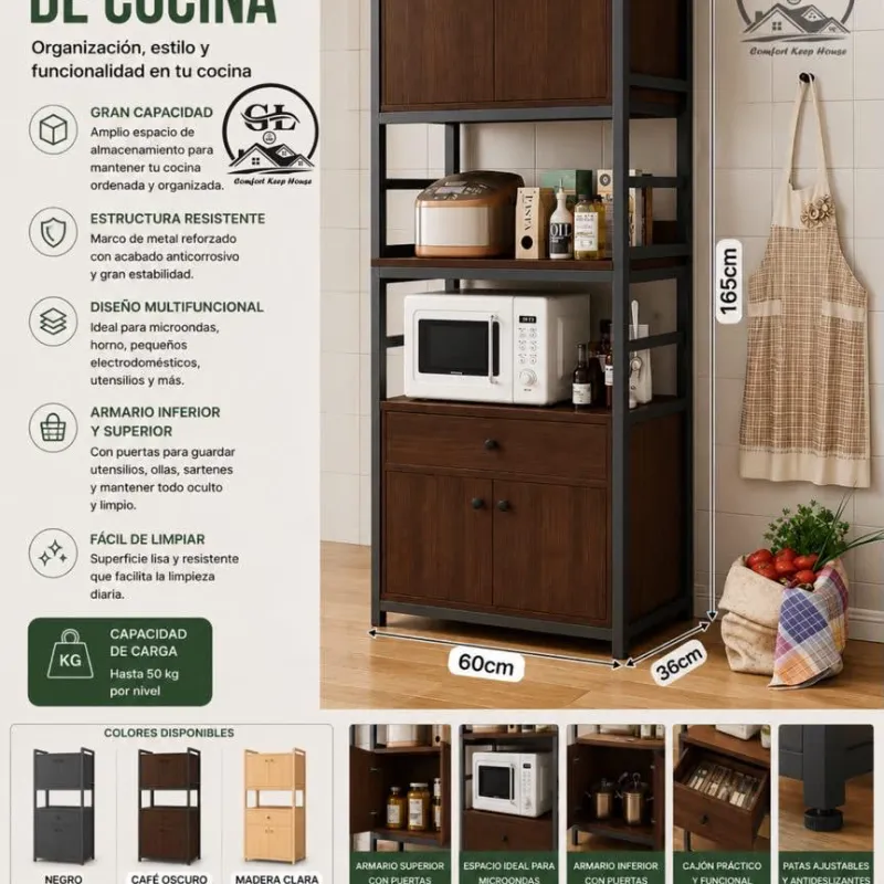 Organizador de cocina