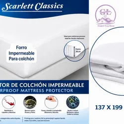 Protector impermeable para colchón Twin