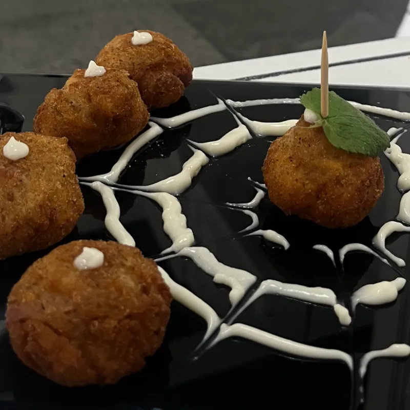 Croquetas de chorizo 