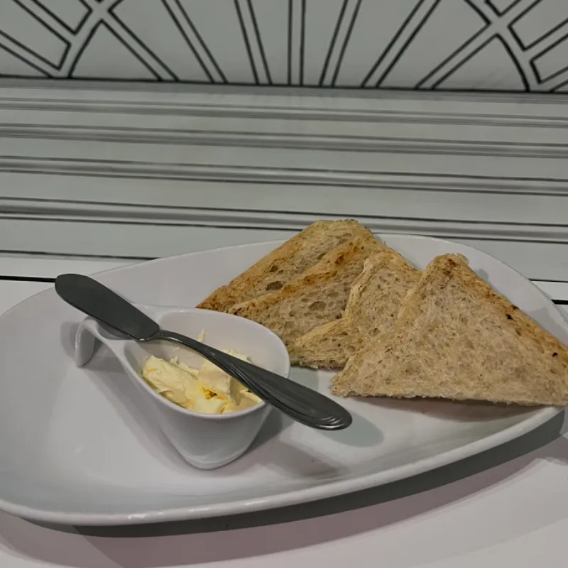 Tostadas con mantequilla