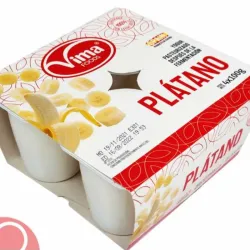 Caja de yogurt de plátano 24 unidades 