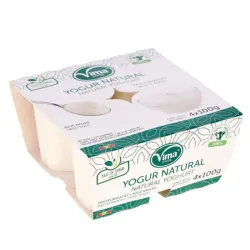 Caja de yogurt natural 24 unidades 