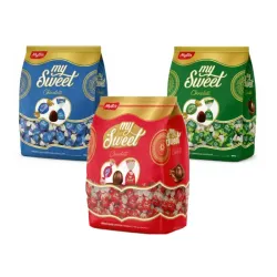 Bombones de chocolate rellenos