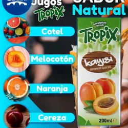 Caja de Jugo de Melocotón