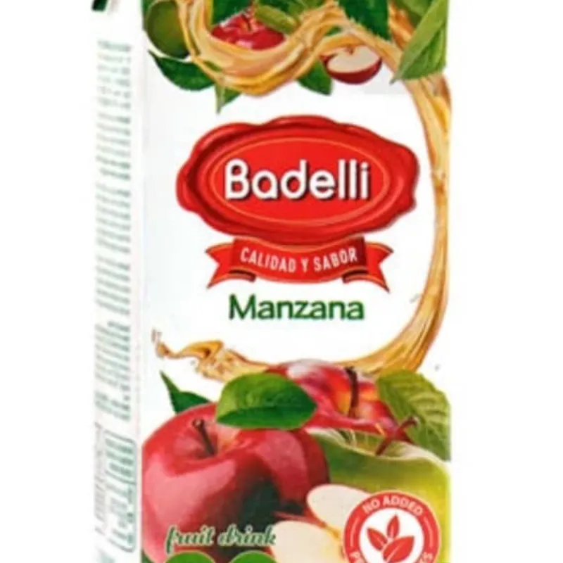 Cajita de Jugo Badelli 