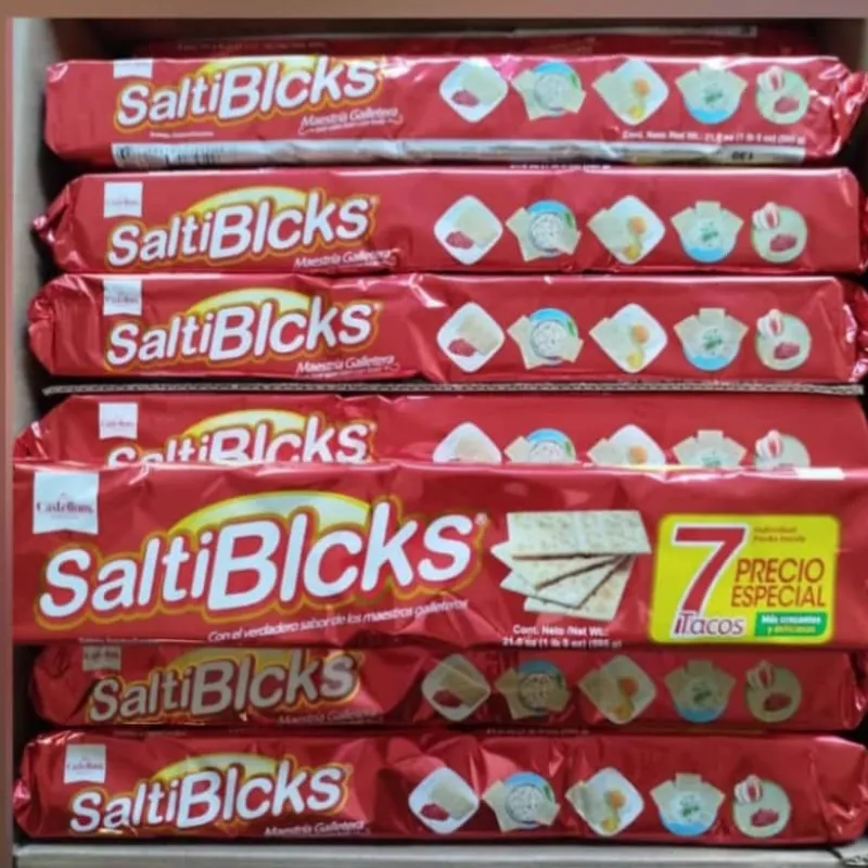 Galletas de Soda SaltiTacos 