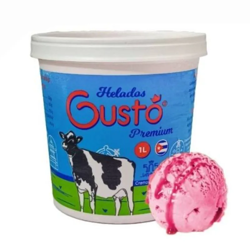 Helado de Fresa 