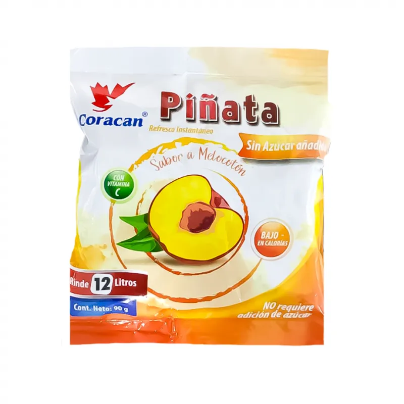 Refresco Piñata Sabor Melocotón 